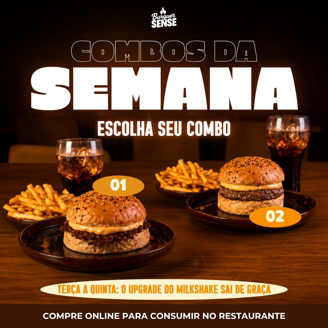 Combos da Semana - Escolha seu Combo