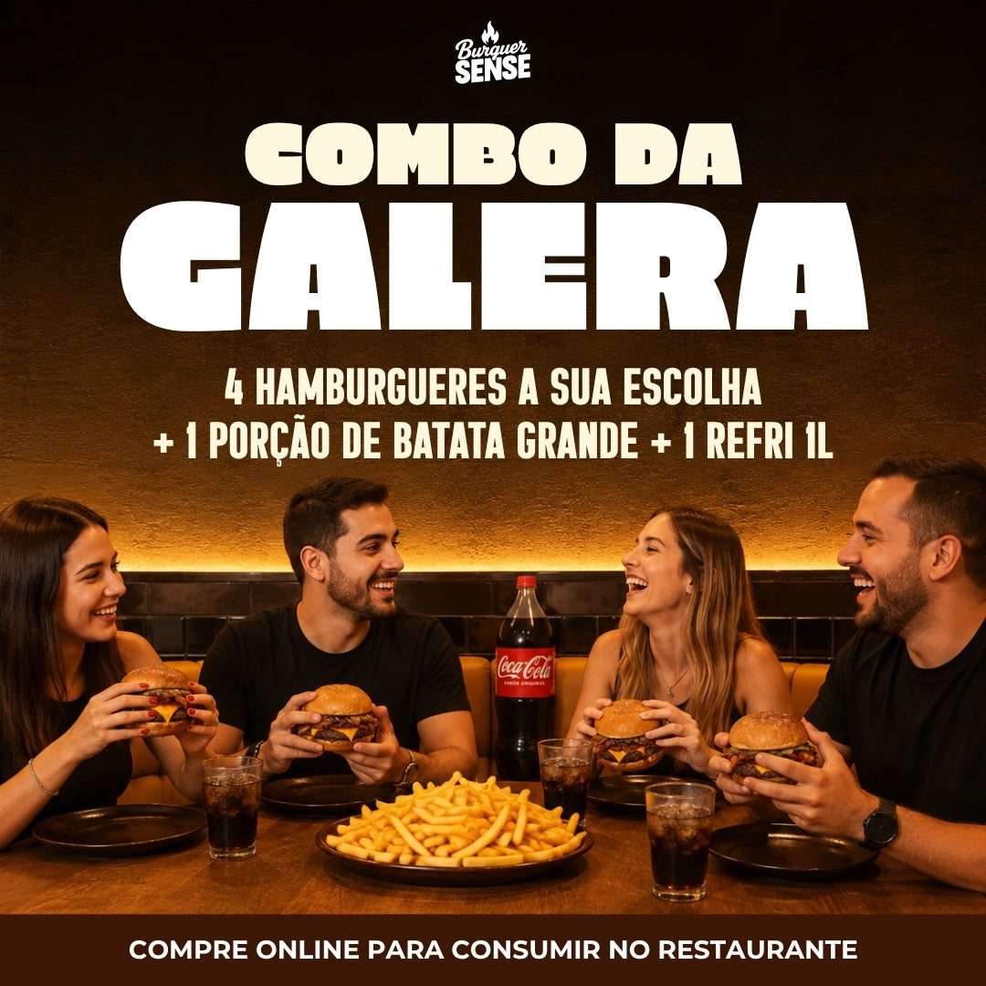 Combo da Galera - Serve 4 pessoas